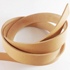 Natural veg tanned leather straps