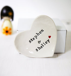 Wedding gift personalised ring