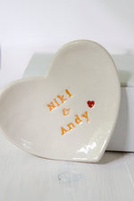 Wedding gift personalised ring